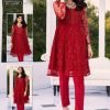 Special Red Color Embroidered Kurti Collection 2021
